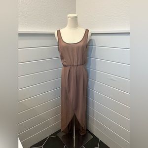 EUC Lush Sheer maxi dress size M